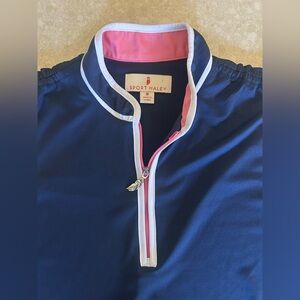 NWOT Sport Haley Women’s Gabby Sleeveless Shirt Navy Blue size M